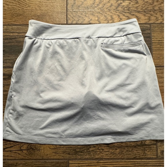 Nike Dri Fit Womens Athletic Skirt Gray Built in‎ Shorts Pockets Golf Tennis S - Picture 5 of 10